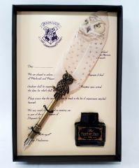 Harry Potter Baykuş Tüylü Kalem Divit Seti