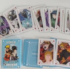 Anime Naruto İskambil Kağıdı Poker Kağıdı Naruto Oyun Kağıdı