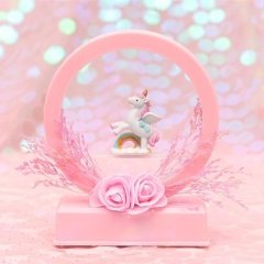 Işıklı Müzikli Unicorn Tasarımlı Biblo