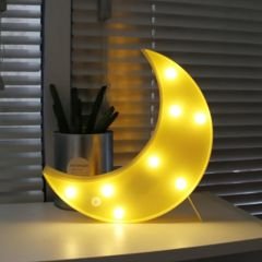 Dekoratif Led Ay Gece Lambası Masa Lamba