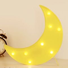 Dekoratif Led Ay Gece Lambası Masa Lamba