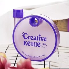 Renkli İlginç 350ml Su Şişesi