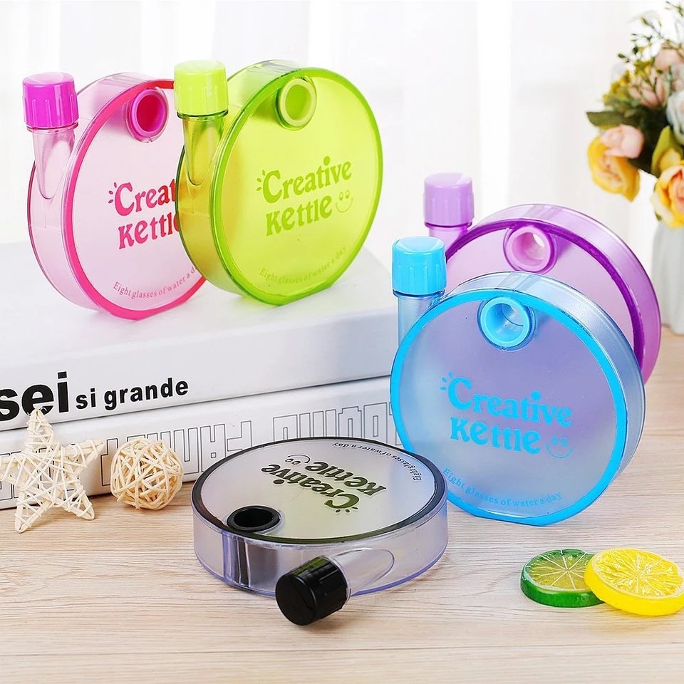 Renkli İlginç 350ml Su Şişesi