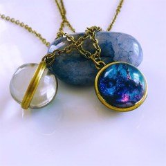 Üç Boyutlu Gezegen Kolye