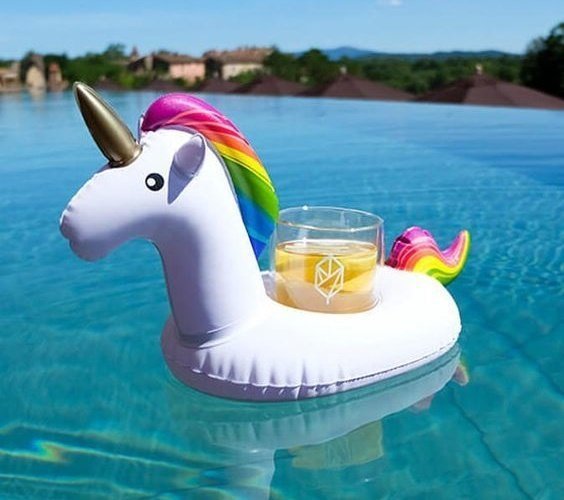 Unicorn Bardak İçecek Simidi