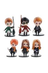 Harry Potter, Hermione, Malfoy, Ron Koleksiyon Figür Biblo Seti 6 Adet