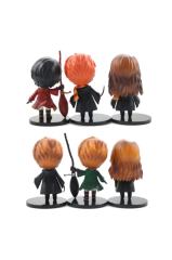 Harry Potter, Hermione, Malfoy, Ron Koleksiyon Figür Biblo Seti 6 Adet