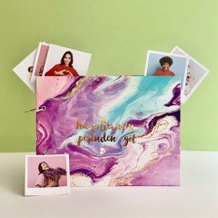 Hayallerinin Peşinden Git Tasarımlı Klasör Albüm