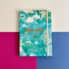 Small Notes Tasarımlı Lastikli Defter
