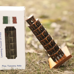 Pisa Kulesi Biblo 15 Cm Koleksiyon Hatıra Pisa Kulesi Masa Üstü Biblo