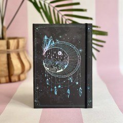 Kristal Tarot Tasarımlı Lastikli Defter