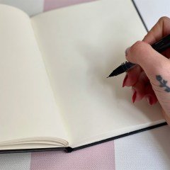 Kristal Tarot Tasarımlı Lastikli Defter