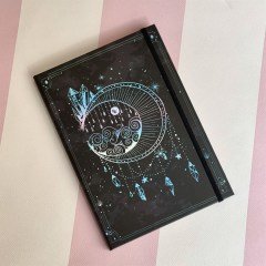 Kristal Tarot Tasarımlı Lastikli Defter