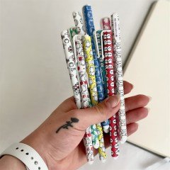 Çizgi Karekter Tasarımlı 10'lu Jel Kalem