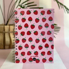 Çilek Tasarımlı Konuşan Ajanda