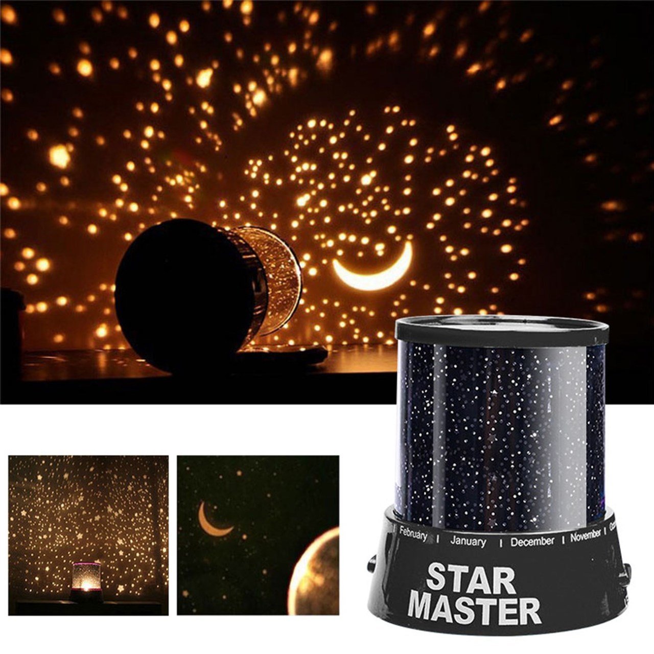 Star Master Yıldız Yansıtmalı Gece Lambası Projeksiyon Lamba