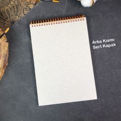 Hayallerinin Peşinden Git Tasarımlı A5 Sketch Book - Eskiz Defteri