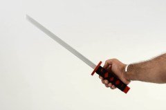 AHŞAP KATANA KILIÇ OYUNCAK KIRMIZI