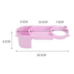 Banyo Organizer Raf Ve Fön Makinası Askısı