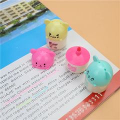 Sevimli Mini Hamster Fosforlu Kalem Seti 6lı