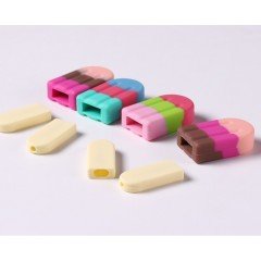 Dondurma Tasarımlı Şarj Kablosu Koruyucu 1 Adet