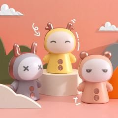 Sevimli Karikatür Hayvan Masa Lambası Renkli Başucu Gece Lamba