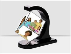 Stantlı Manyetik Dönen Küp Fotoğraf Çerçevesi