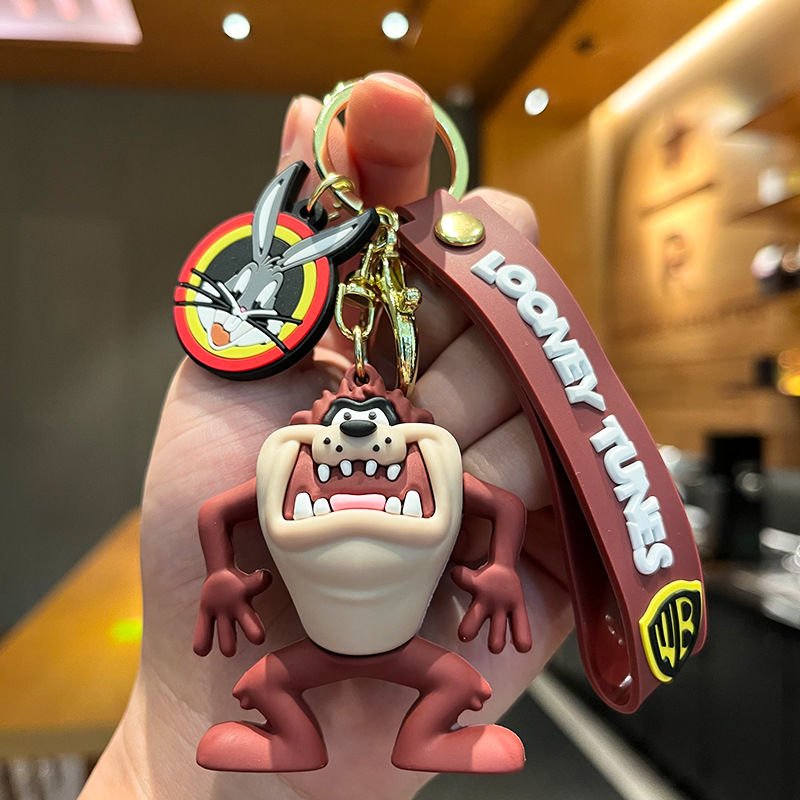 Tazmanya Canavarı Looney Tunes Anahtarlık ve Çanta Aksesuarı