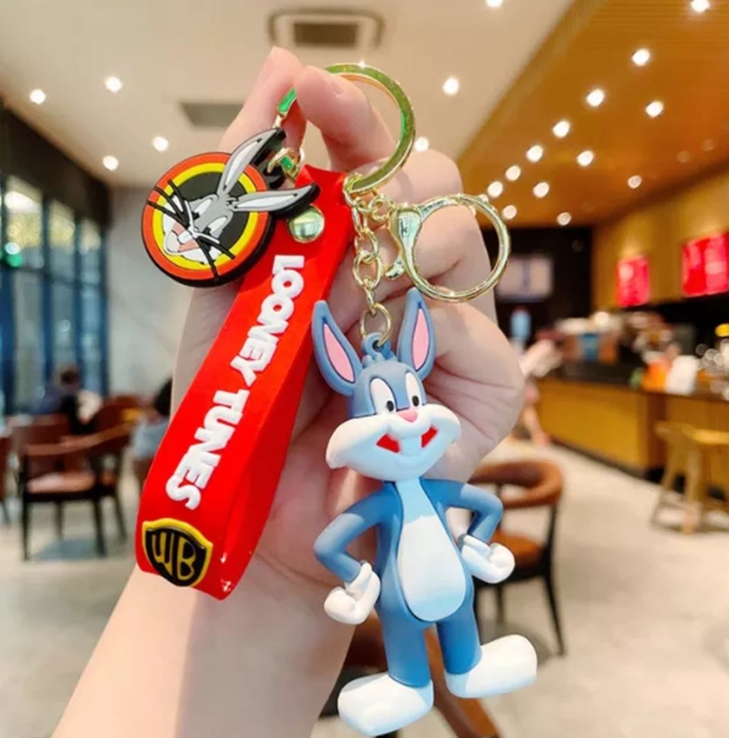 Bugs Bunny Looney Tunes Anahtarlık ve Çanta Aksesuarı