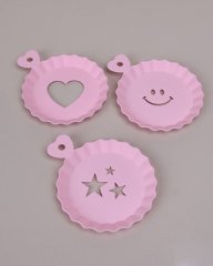 Tatlı Süsleme Şablonu Kalıbı 3 lü