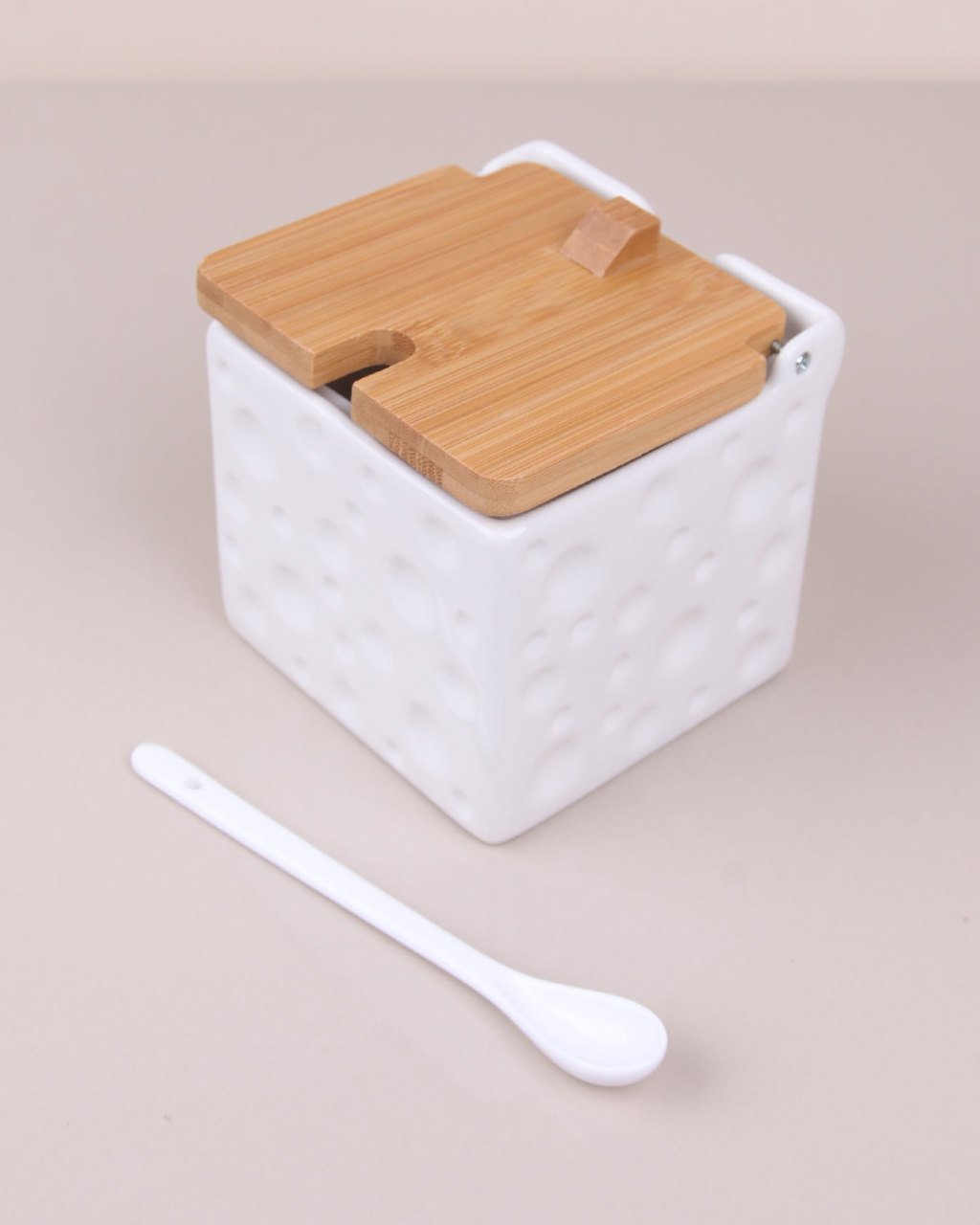 Porselen Tuz Saklama Kabı