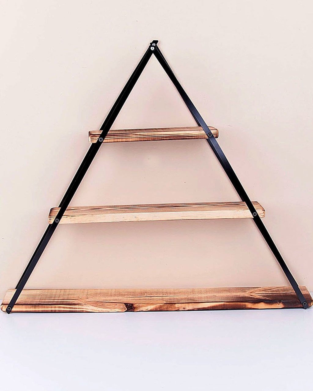 Ahşap Üçgen Raf