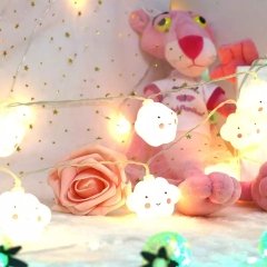 Gülen Yüz Bulut Tasarımlı Şerit Lamba