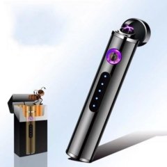 Alevsiz Kalem Çakmak Tesla Plazma Usb Şarjlı Çift Arc Çakmak