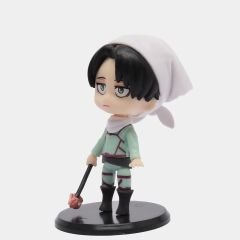 Anime Attack On Titan Figür Levi Ackerman Eren Jeager Figür