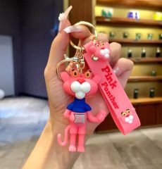 Pink Panther Pembe Panter  Anahtarlık ve Çanta Aksesuarı