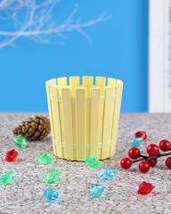 Plastik Yuvarlak Saksı