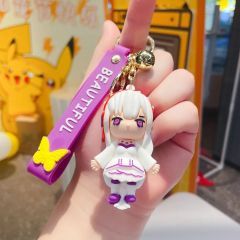 Anime Ram Rem Re Zero Anahtarlık Çanta Aksesuarı Süsü