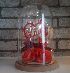 Işıklı Love Fanus