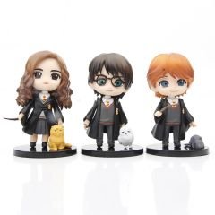 Harry Potter Hermione Ron Figür Harry Poter Koleksiyon Biblo Seti 3 Parça
