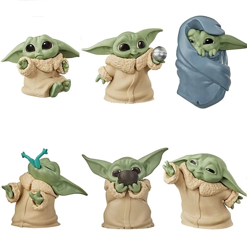 Star Wars Baby Yoda Figür Seti 6 Adet Star Wars The Child Baby Yoda Figür Seti
