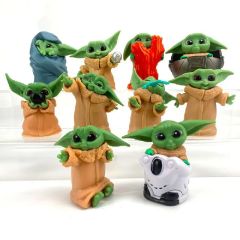Star Wars Baby Yoda Figür Seti 10 Adet Star Wars The Child Baby Yoda Figür Seti