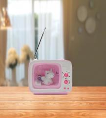 DekoratIf Led Tv İçinde Unicorn Gece Lambası