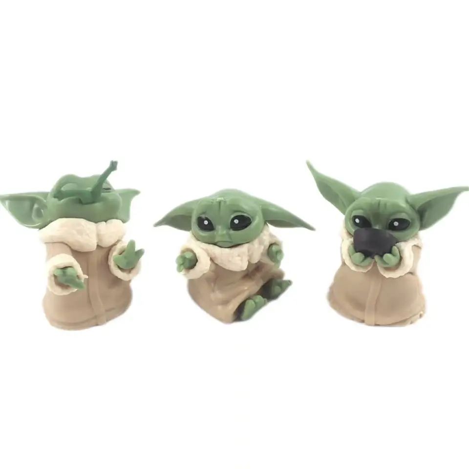 Star Wars Baby Yoda Figür Seti 3 Adet Star Wars The Child Baby Yoda Figür Seti