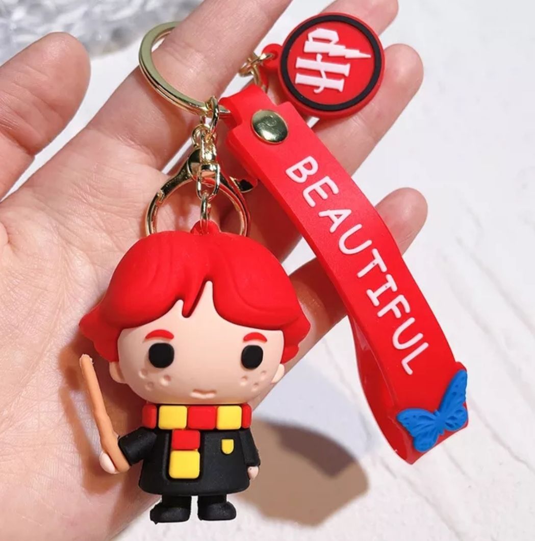 Harry Potter Ron Weasley Figür Anahtarlık Çanta Aksesuarı Süsü