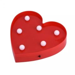 Kalp Led Gece Lambası