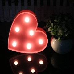 Kalp Led Gece Lambası