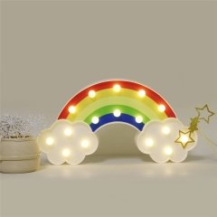 Led Işıklı Gökkuşağı Gece Lambası