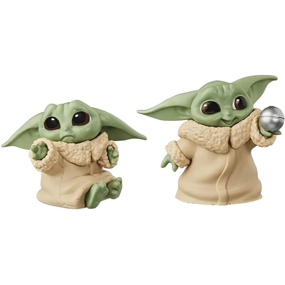 Star Wars Baby Yoda Figür Seti 2 Adet Star Wars The Child Baby Yoda Figür Seti