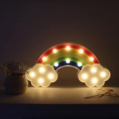 Led Işıklı Gökkuşağı Gece Lambası